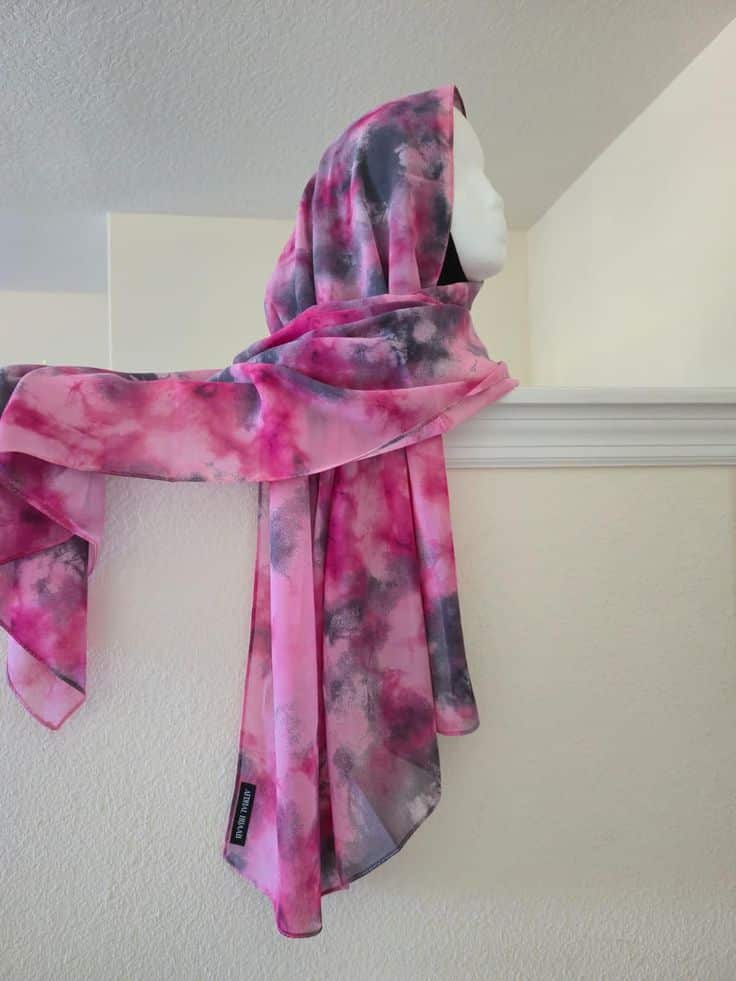 Sunset Breeze Chiffon Scarf